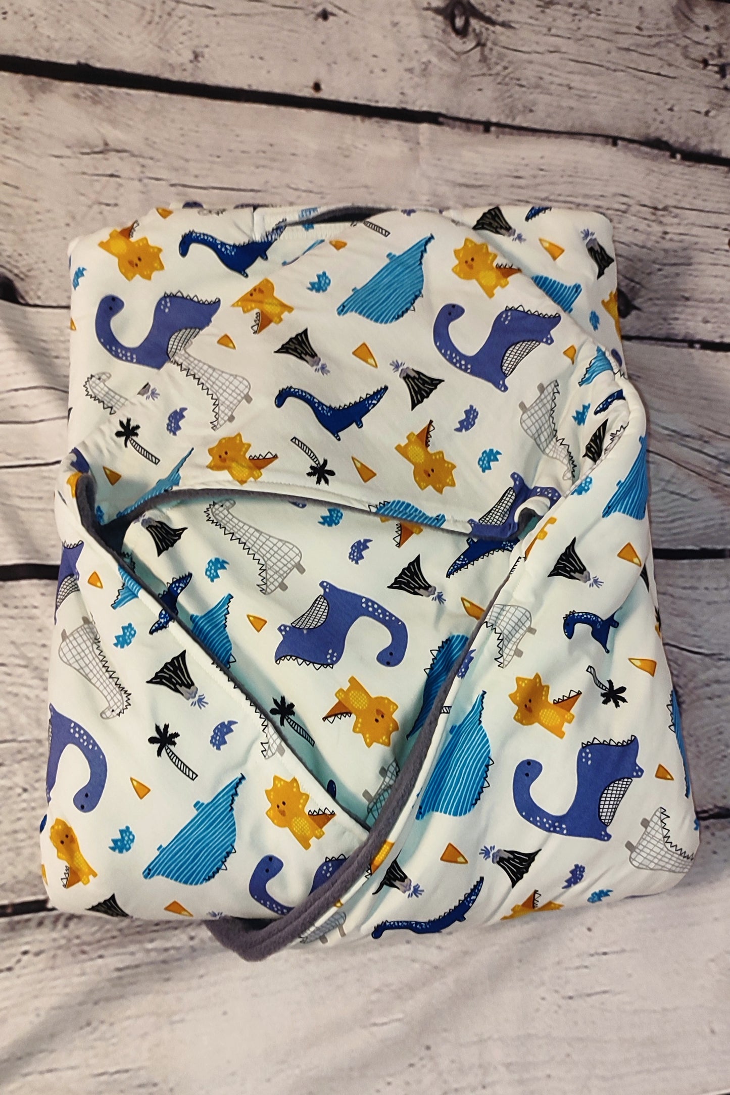 Dinos - 6-18m - Baby Snug Wrap Blanket