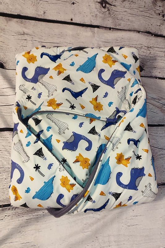 Dinos - 6-18m - Baby Snug Wrap Blanket
